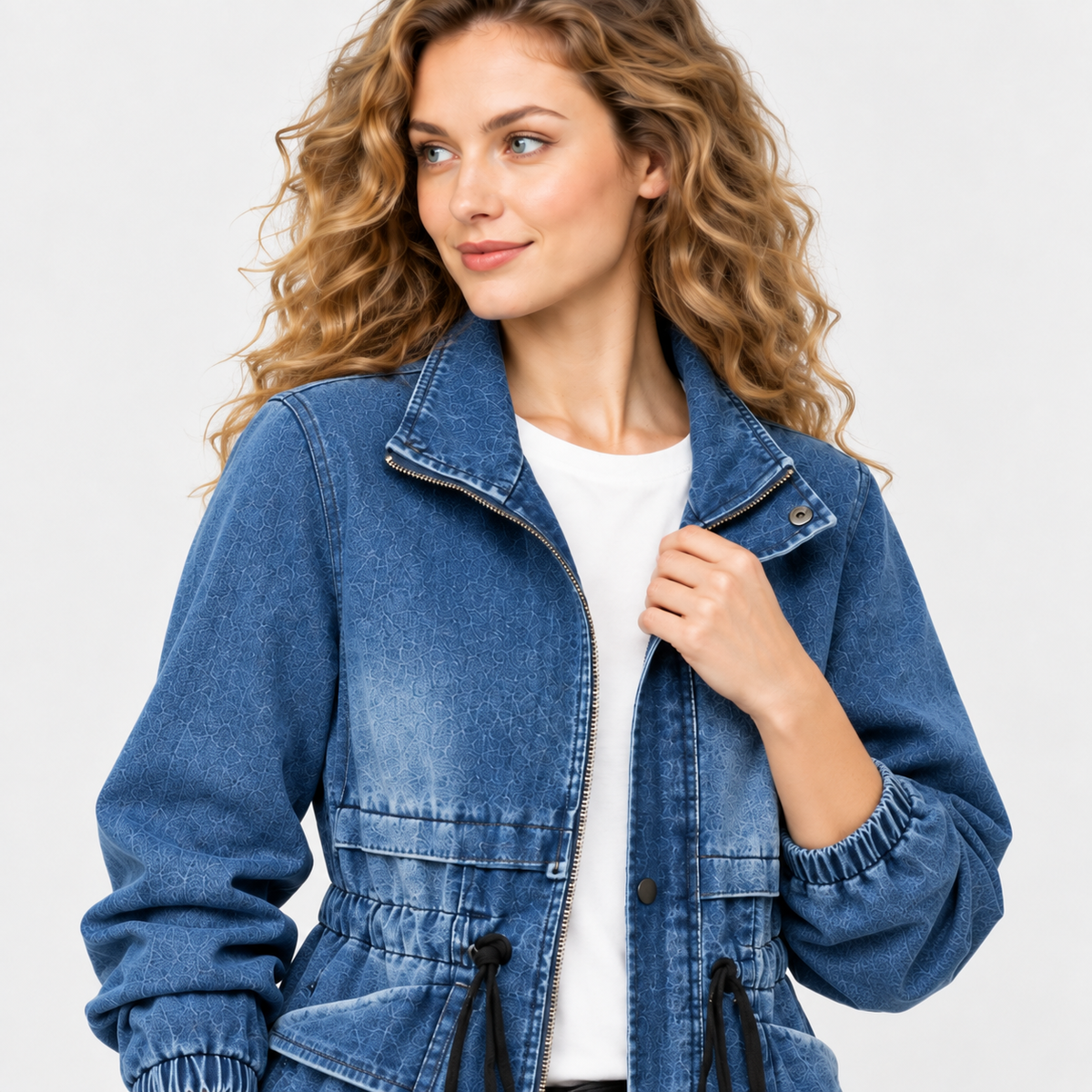 NAJAS | Women’s Leather Jacket Goat Skin Urban Style Casual Outerwear