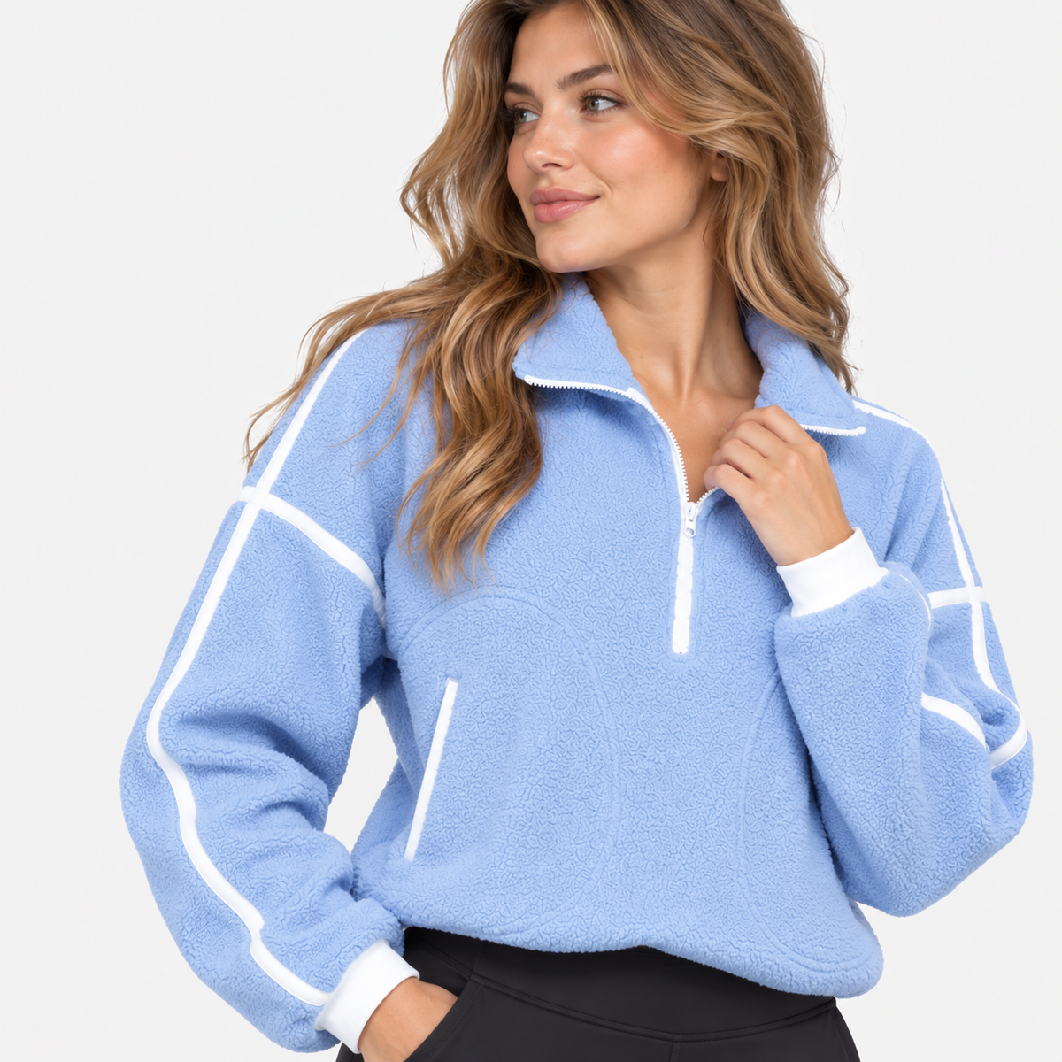 NAJAS | Women’s Fleece Jacket Warm Windproof Winter Outdoor Coat
