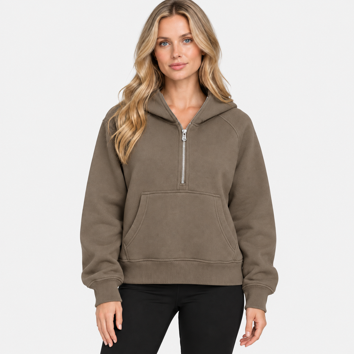 NAJAS | Men’s Hooded Sweater Warm Zip Pullover Casual Hoodie