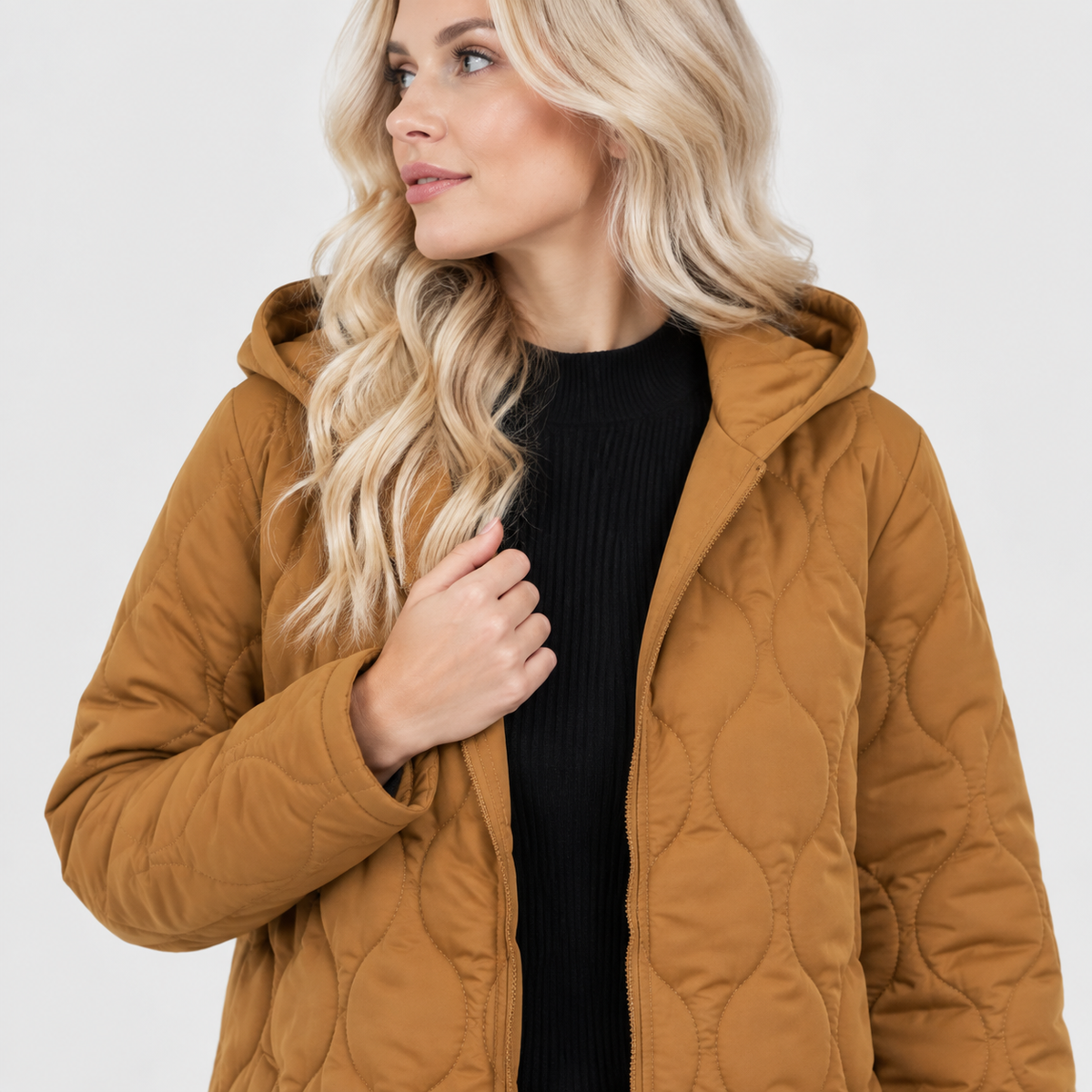 NAJAS | Women’s Padded Jacket Hooded Loose Fit Winter Outerwear