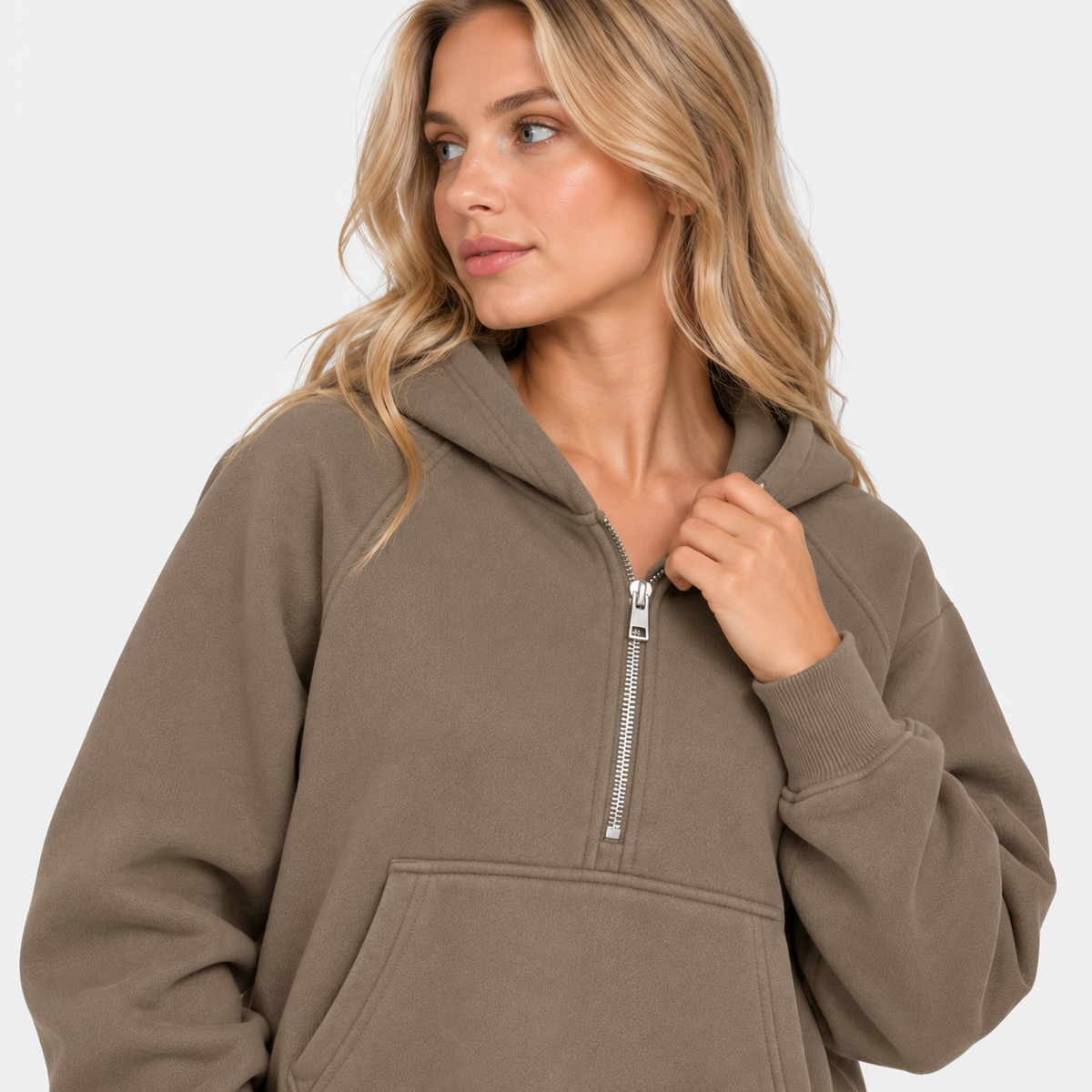 NAJAS | Men’s Hooded Sweater Warm Zip Pullover Casual Hoodie