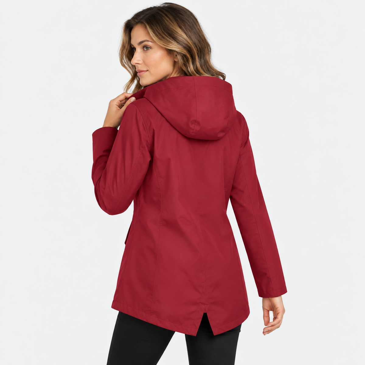 NAJAS | Women's Fleece Lined Hooded Jacket Windproof Winter Outerwear