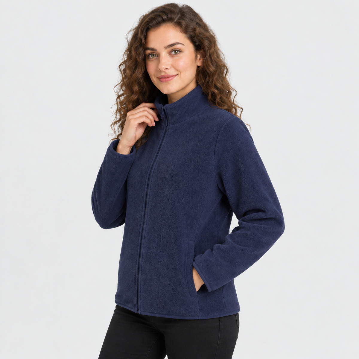 NAJAS | Women’s Fleece Jacket Double Layer Lined Warm Winter Outerwear