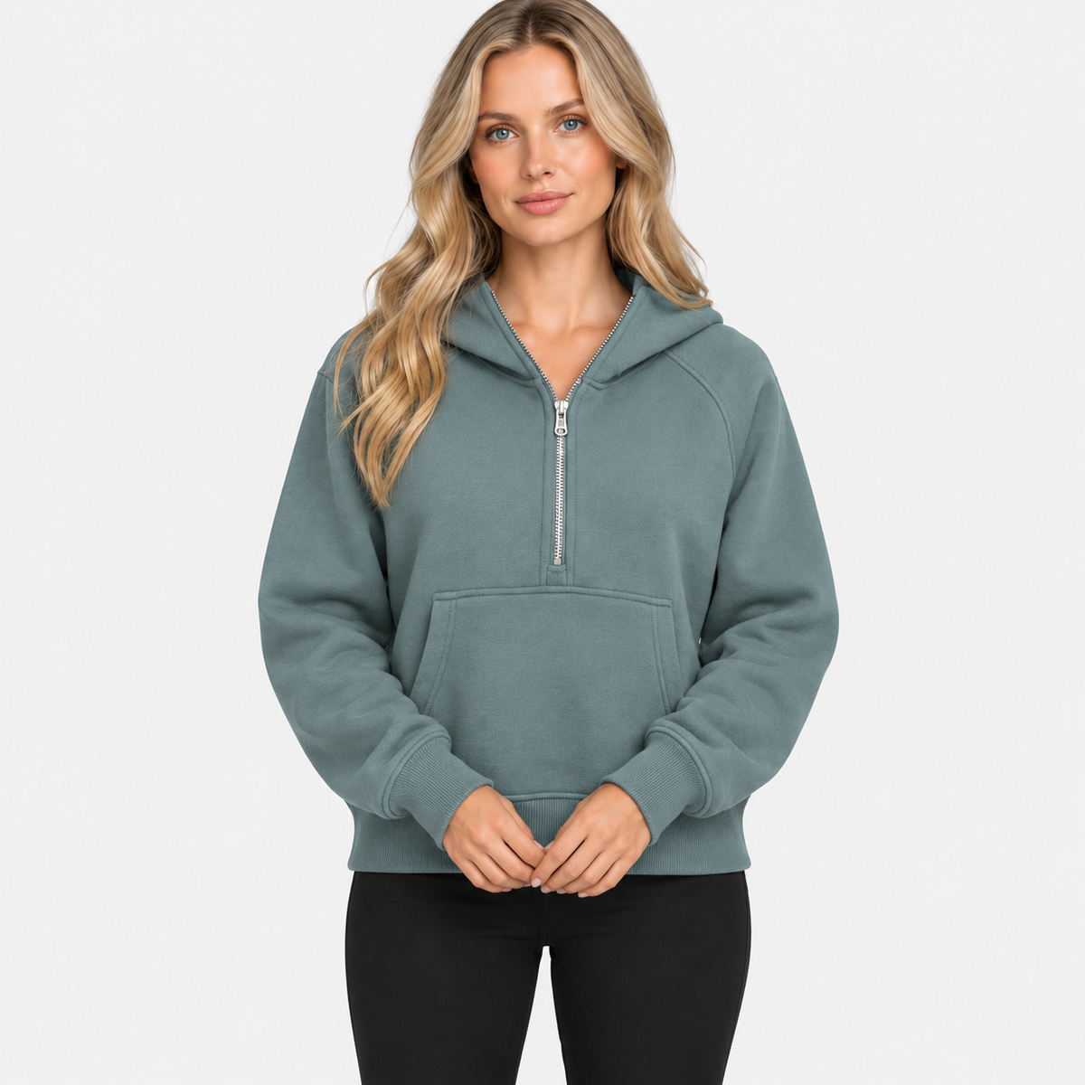 NAJAS | Men’s Hooded Sweater Warm Zip Pullover Casual Hoodie