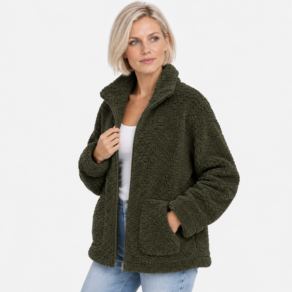 NAJAS | Women’s Fleece Lined Jacket Soft Cozy Fall Winter Coat