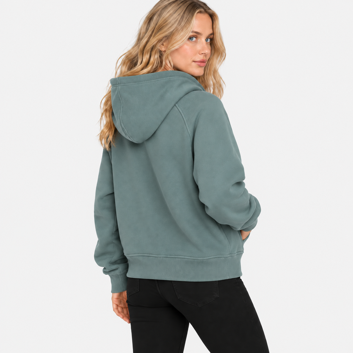 NAJAS | Men’s Hooded Sweater Warm Zip Pullover Casual Hoodie