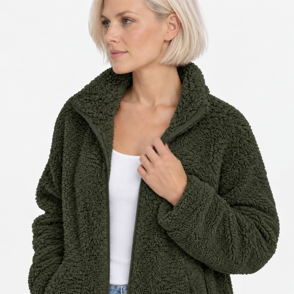 NAJAS | Women’s Fleece Lined Jacket Soft Cozy Fall Winter Coat