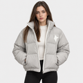 NAJAS | Women's Printed Puffer Jacket Thick Warm Loose Fit Winter Coat