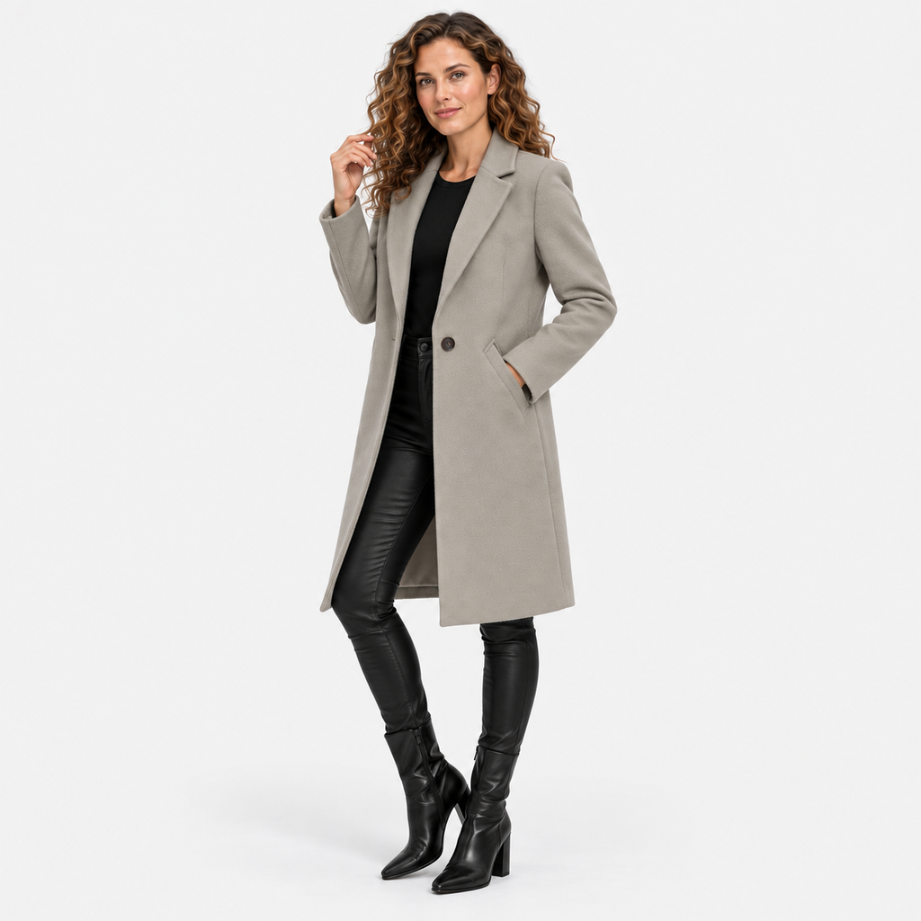 NAJAS | Women’s Oversized Winter Jacket Korean Bomber Warm Overcoat