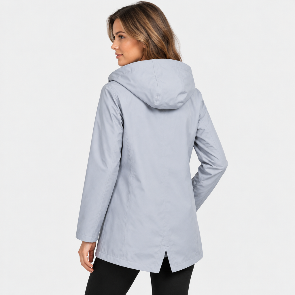 NAJAS | Women's Fleece Lined Hooded Jacket Windproof Winter Outerwear