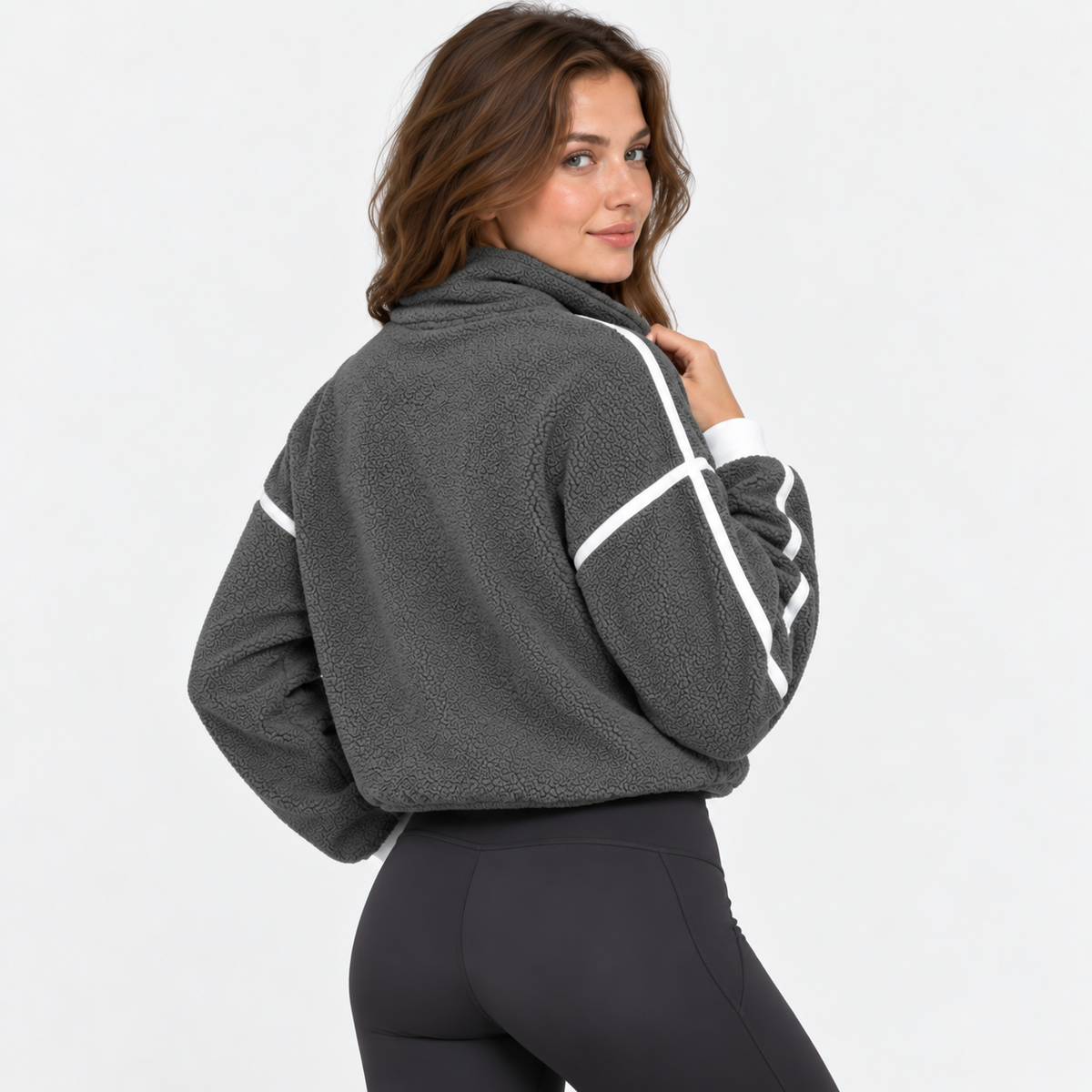 NAJAS | Women’s Fleece Jacket Warm Windproof Winter Outdoor Coat