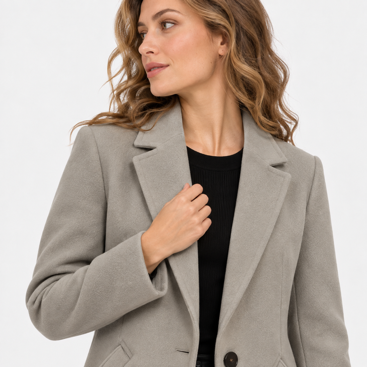 NAJAS | Women’s Oversized Winter Jacket Korean Bomber Warm Overcoat