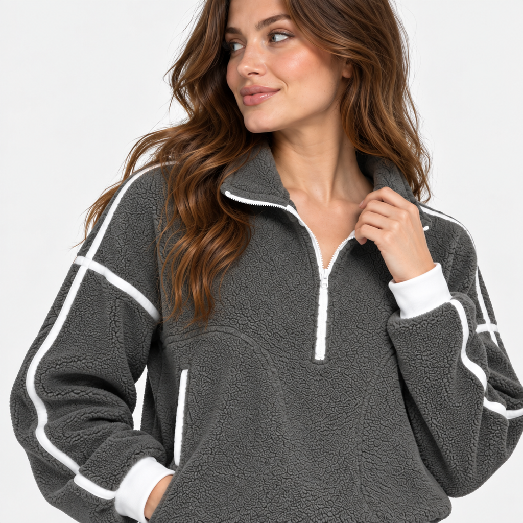 NAJAS | Women’s Fleece Jacket Warm Windproof Winter Outdoor Coat
