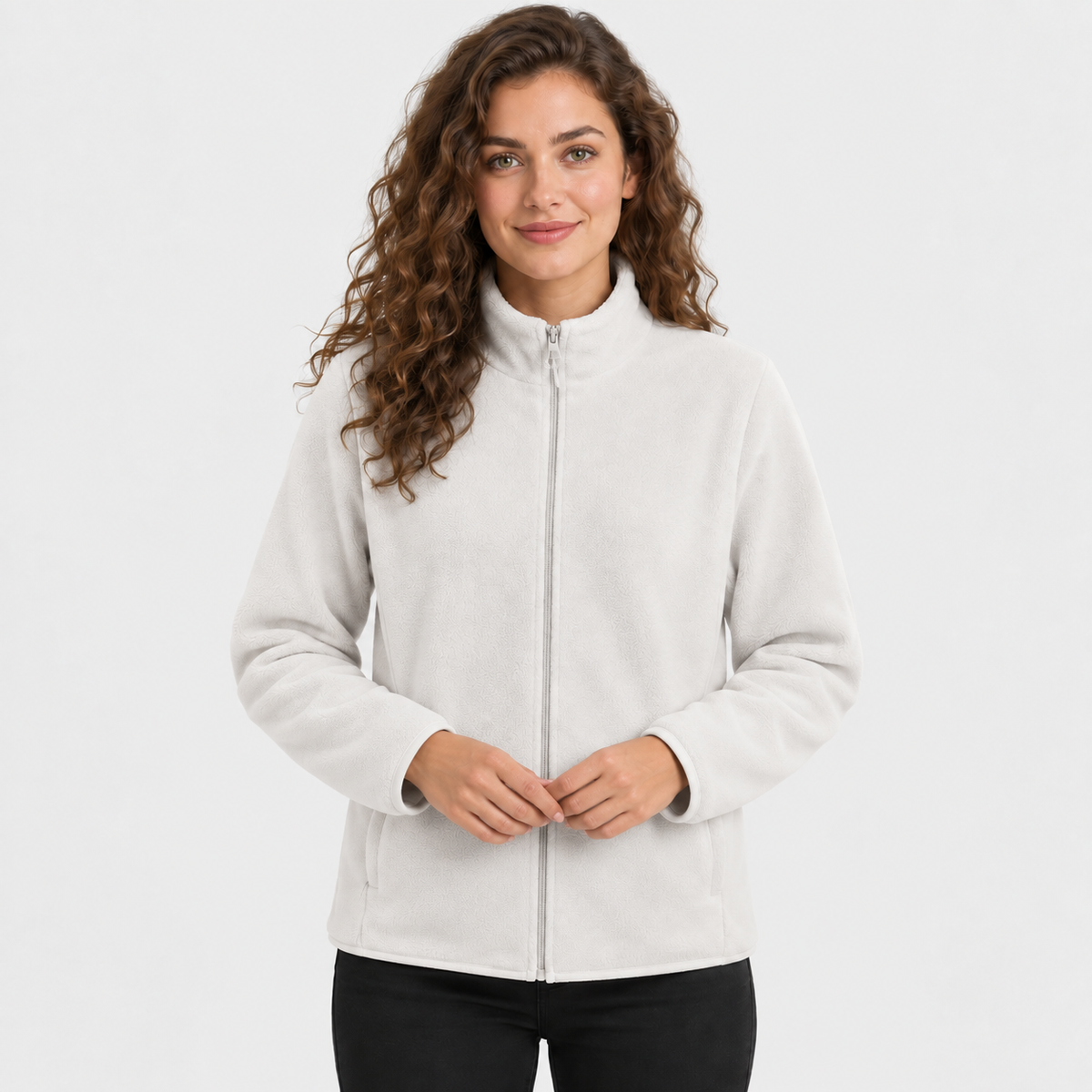 NAJAS | Women’s Fleece Jacket Double Layer Lined Warm Winter Outerwear