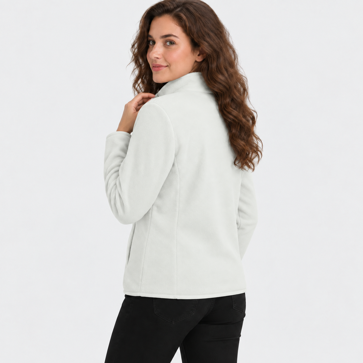 NAJAS | Women’s Fleece Jacket Double Layer Lined Warm Winter Outerwear