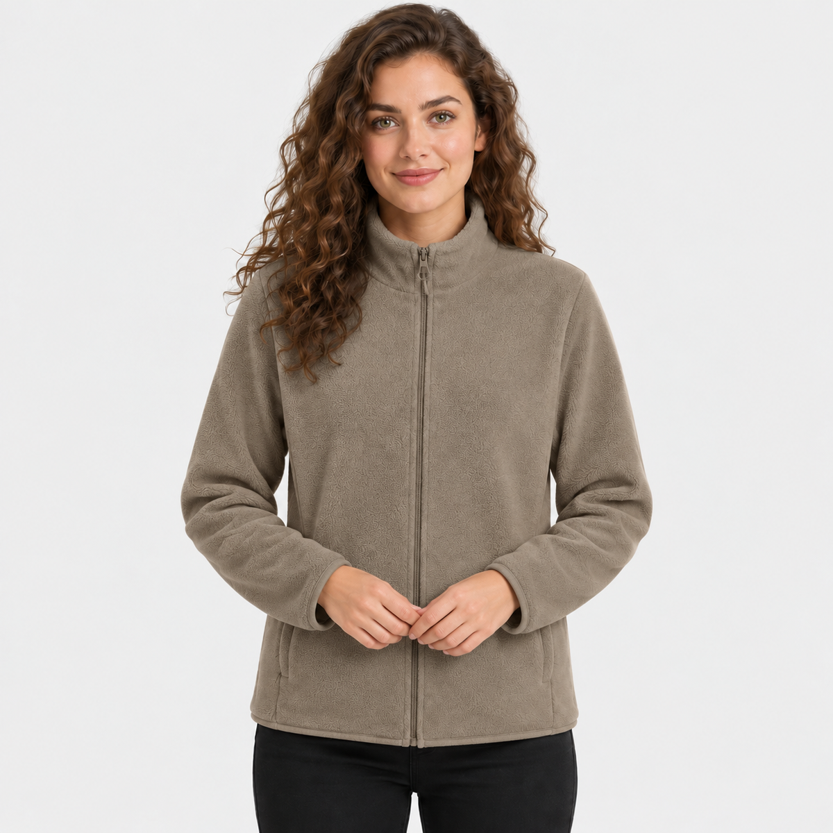 NAJAS | Women’s Fleece Jacket Double Layer Lined Warm Winter Outerwear