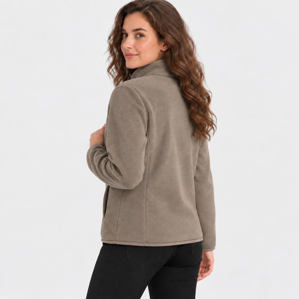 NAJAS | Women’s Fleece Jacket Double Layer Lined Warm Winter Outerwear