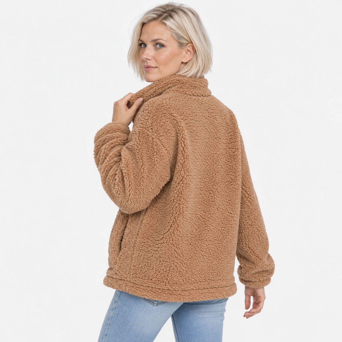 NAJAS | Women’s Fleece Lined Jacket Soft Cozy Fall Winter Coat