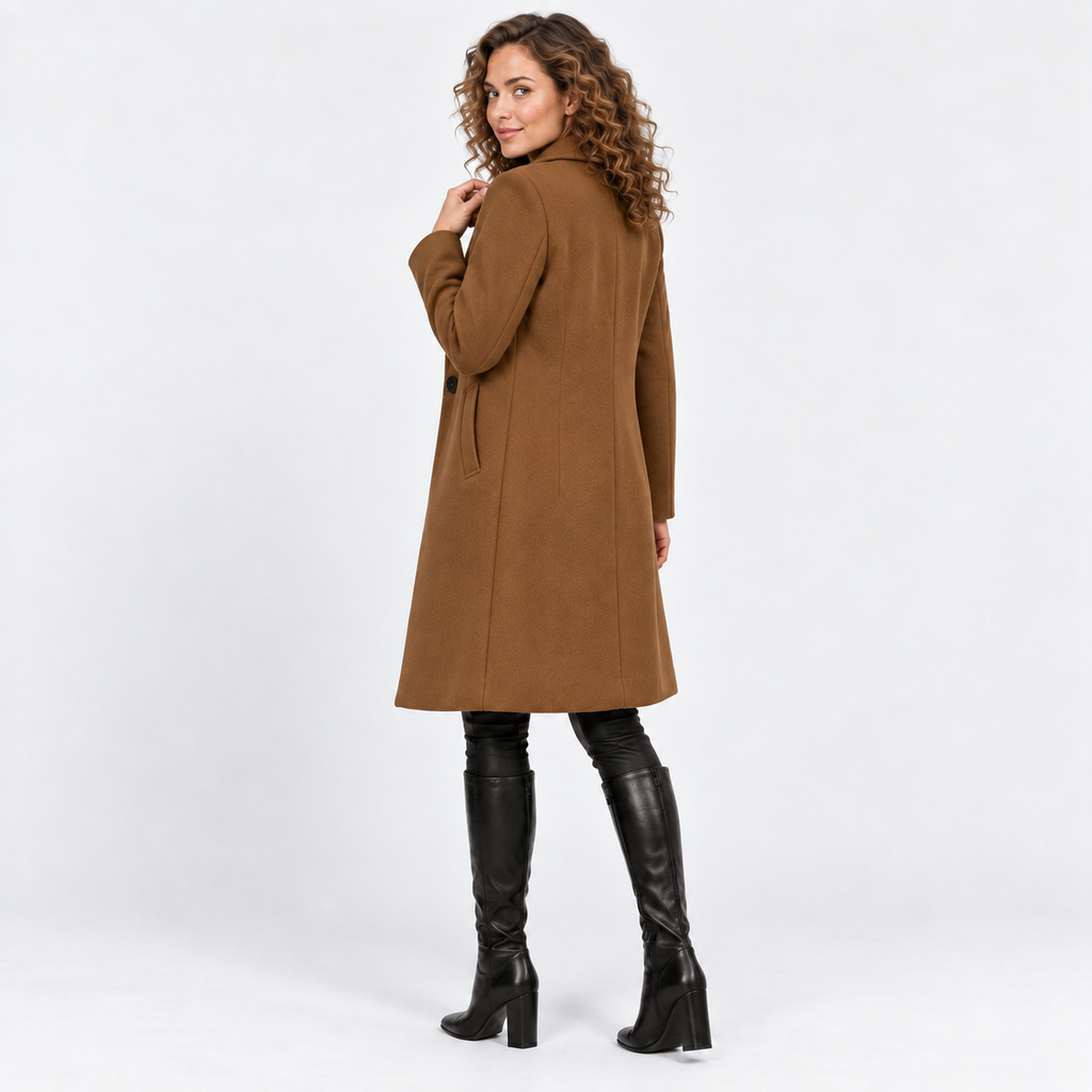 NAJAS | Women’s Oversized Winter Jacket Korean Bomber Warm Overcoat