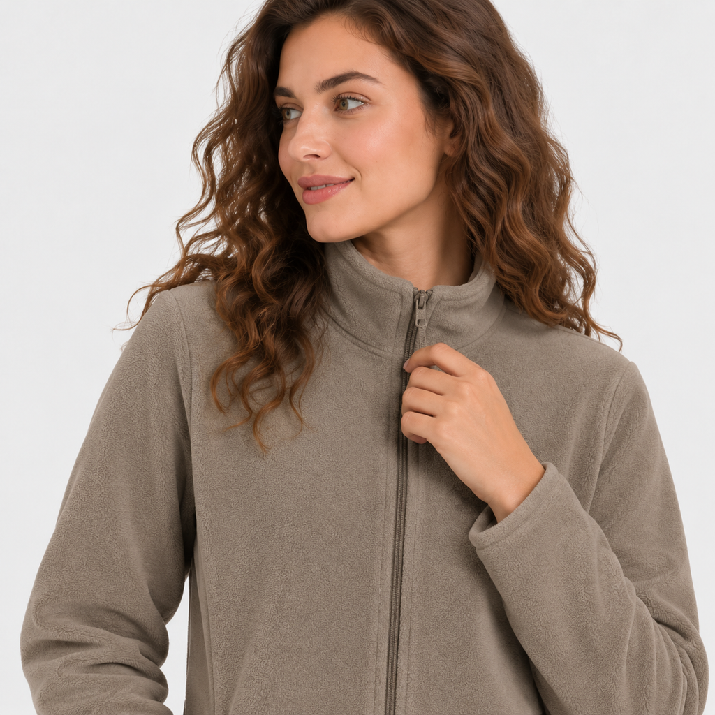 NAJAS | Women’s Fleece Jacket Double Layer Lined Warm Winter Outerwear