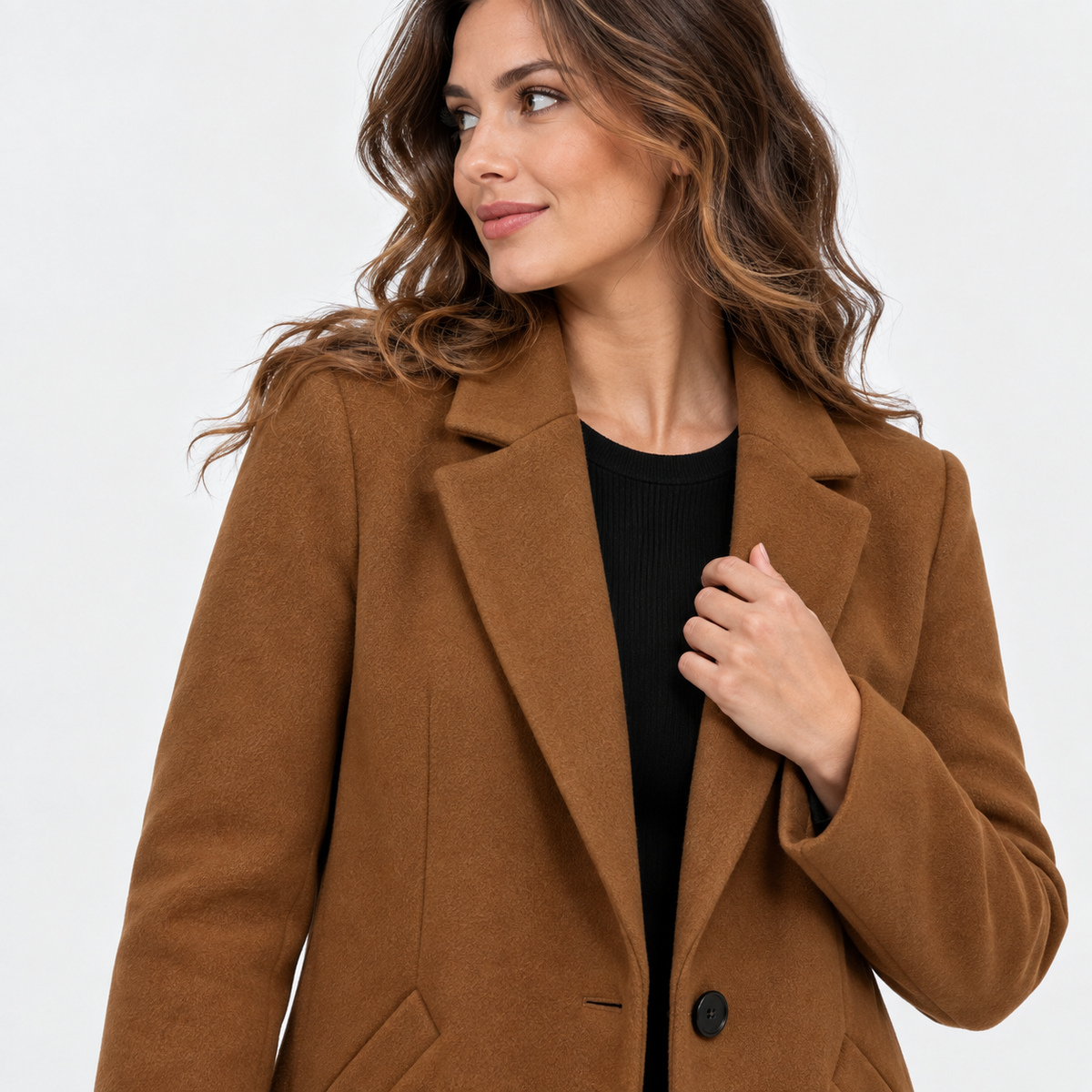 NAJAS | Women’s Oversized Winter Jacket Korean Bomber Warm Overcoat