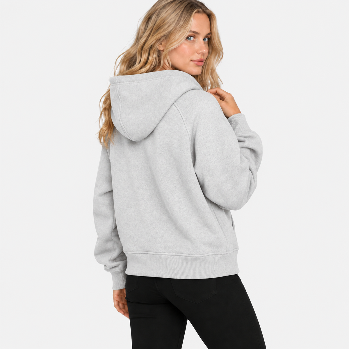 NAJAS | Men’s Hooded Sweater Warm Zip Pullover Casual Hoodie