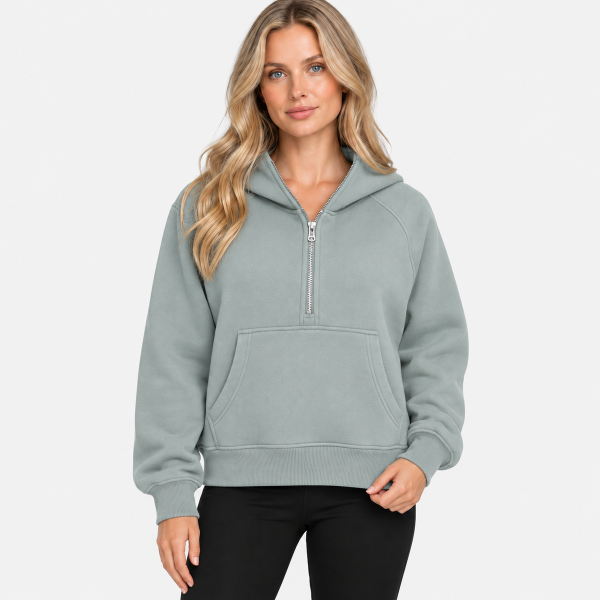 NAJAS | Men’s Hooded Sweater Warm Zip Pullover Casual Hoodie
