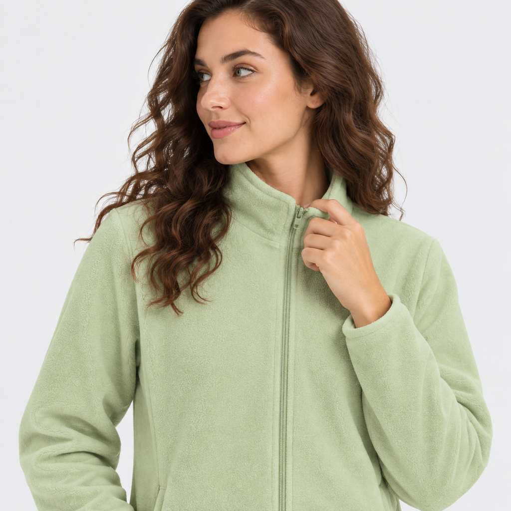 NAJAS | Women’s Fleece Jacket Double Layer Lined Warm Winter Outerwear