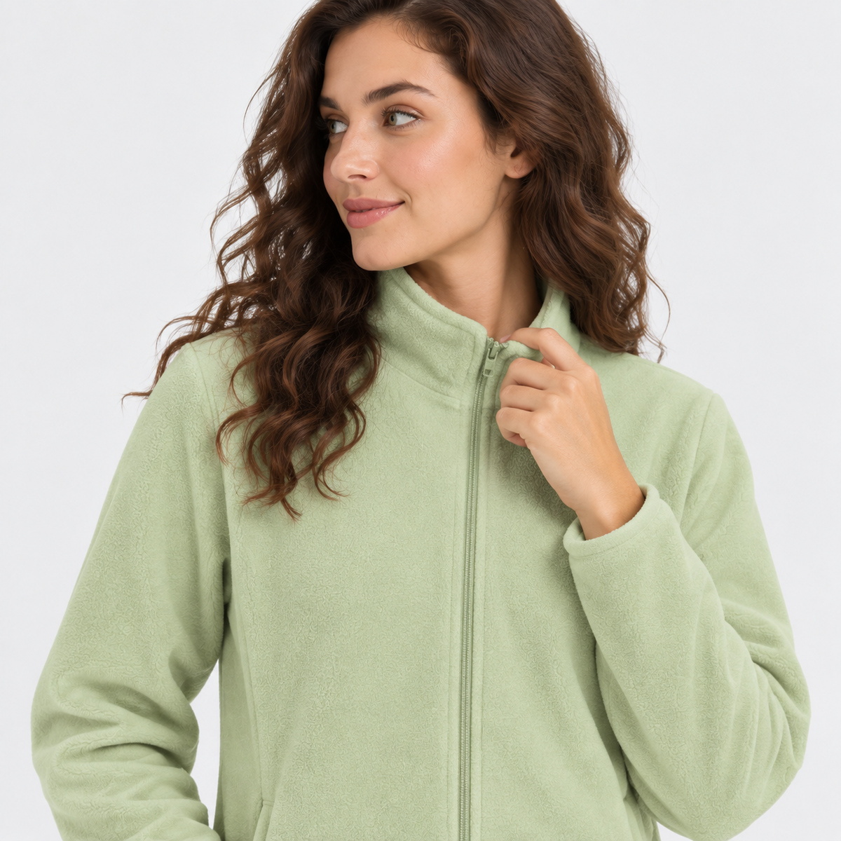 NAJAS | Women’s Fleece Jacket Double Layer Lined Warm Winter Outerwear