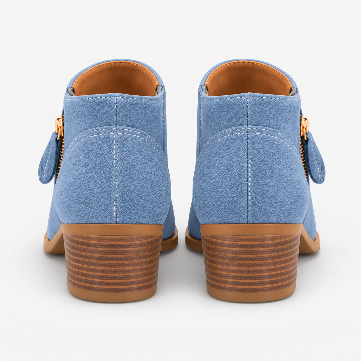 NAJAS | Women’s Suede Ankle Boots Wedge Heel Warm Winter Fashion Boots
