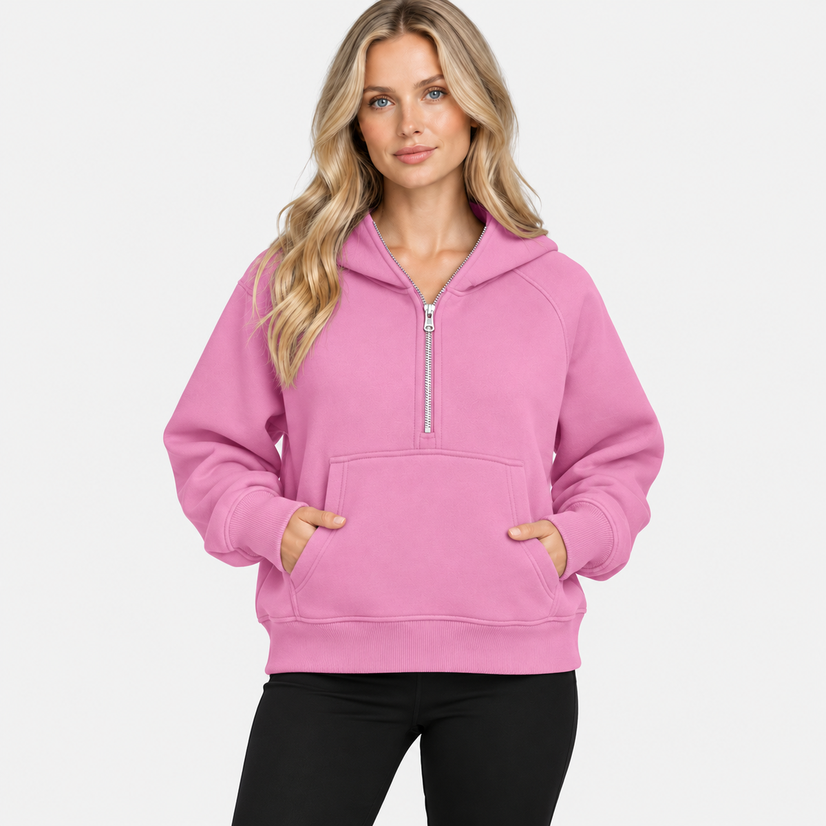 NAJAS | Men’s Hooded Sweater Warm Zip Pullover Casual Hoodie