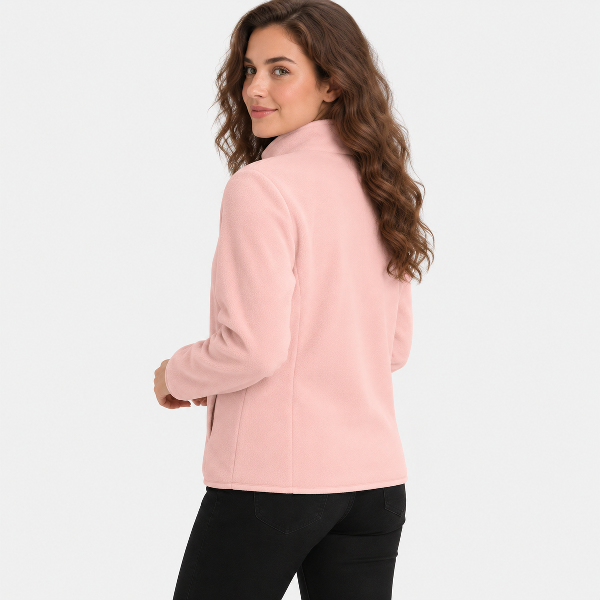 NAJAS | Women’s Fleece Jacket Double Layer Lined Warm Winter Outerwear
