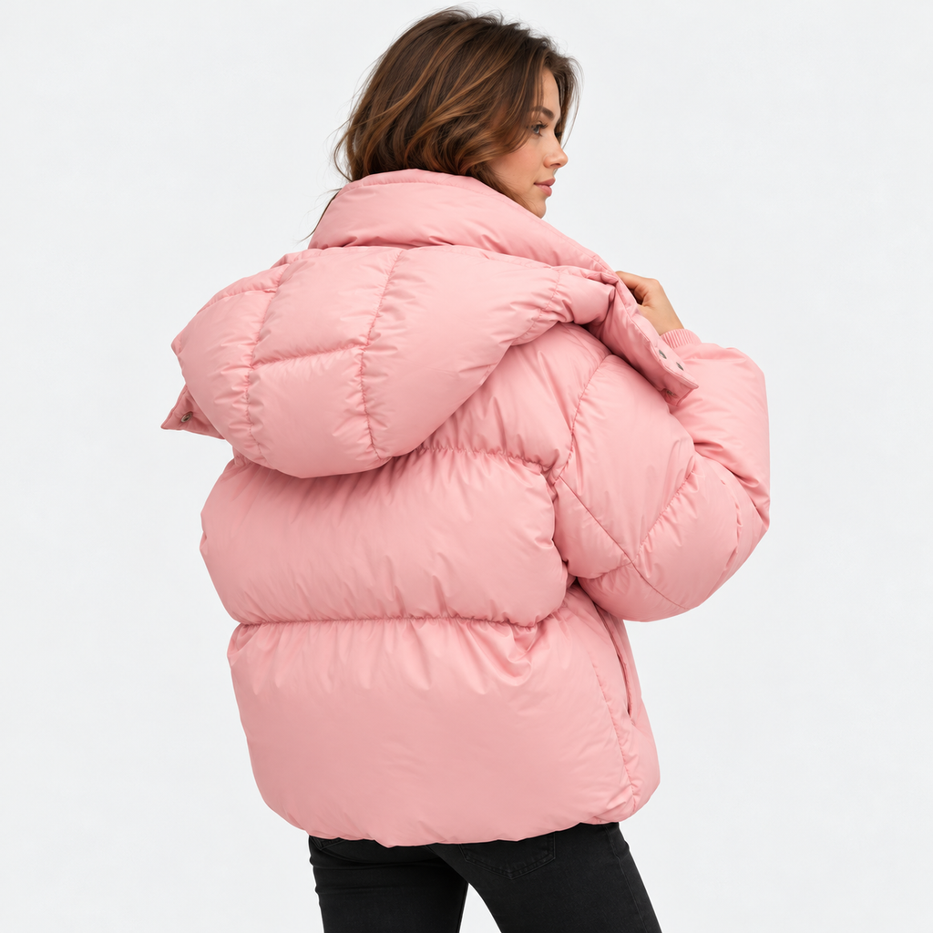 NAJAS | Women's Warm Hooded Puffer Jacket for Cold Weather