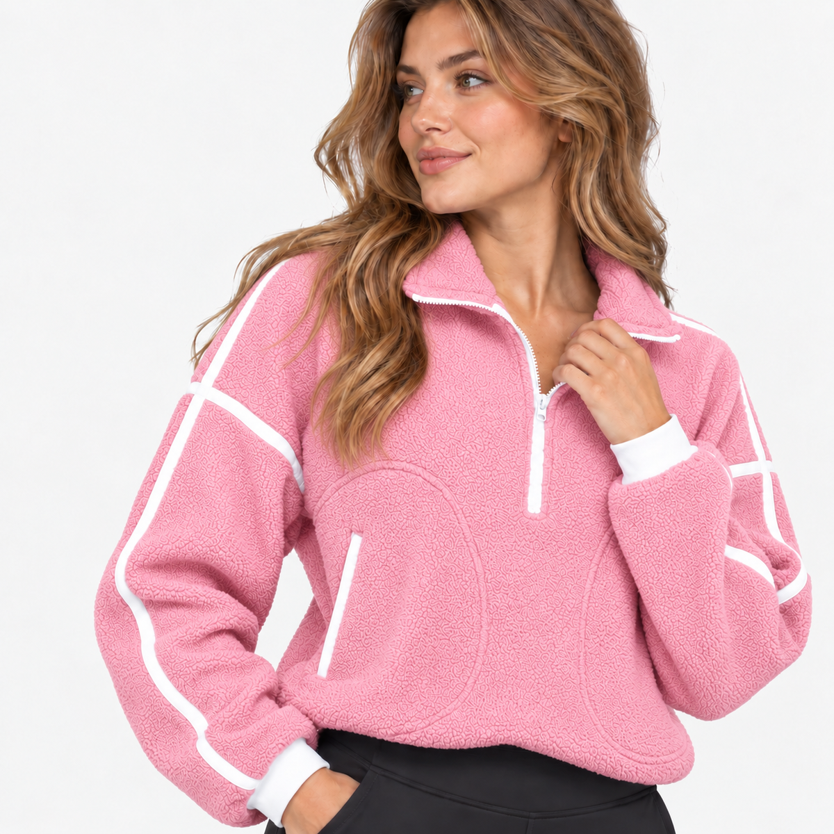NAJAS | Women’s Fleece Jacket Warm Windproof Winter Outdoor Coat