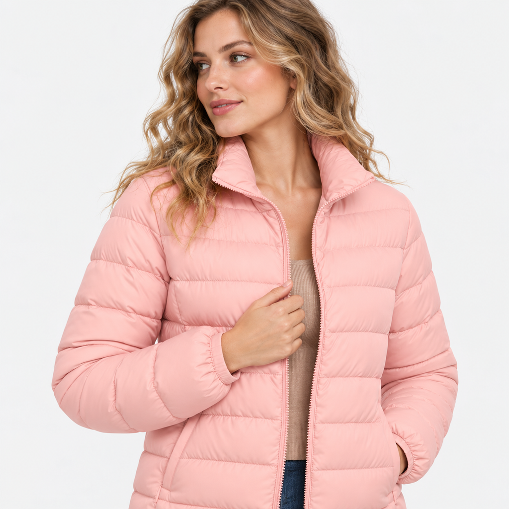 NAJAS | Women’s Puffer Jacket Slim Fit Warm Winter Korean Style Coat