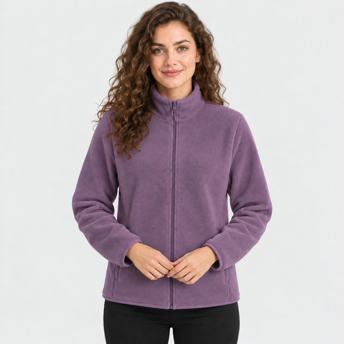 NAJAS | Women’s Fleece Jacket Double Layer Lined Warm Winter Outerwear