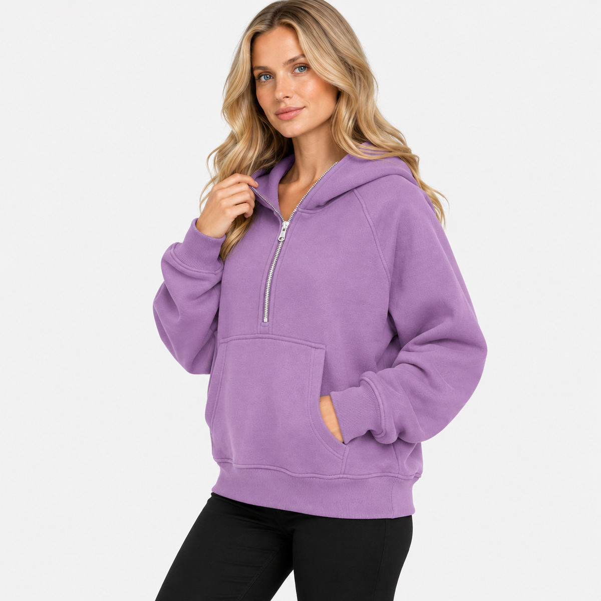NAJAS | Men’s Hooded Sweater Warm Zip Pullover Casual Hoodie