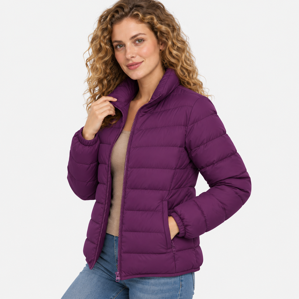 NAJAS | Women’s Puffer Jacket Slim Fit Warm Winter Korean Style Coat