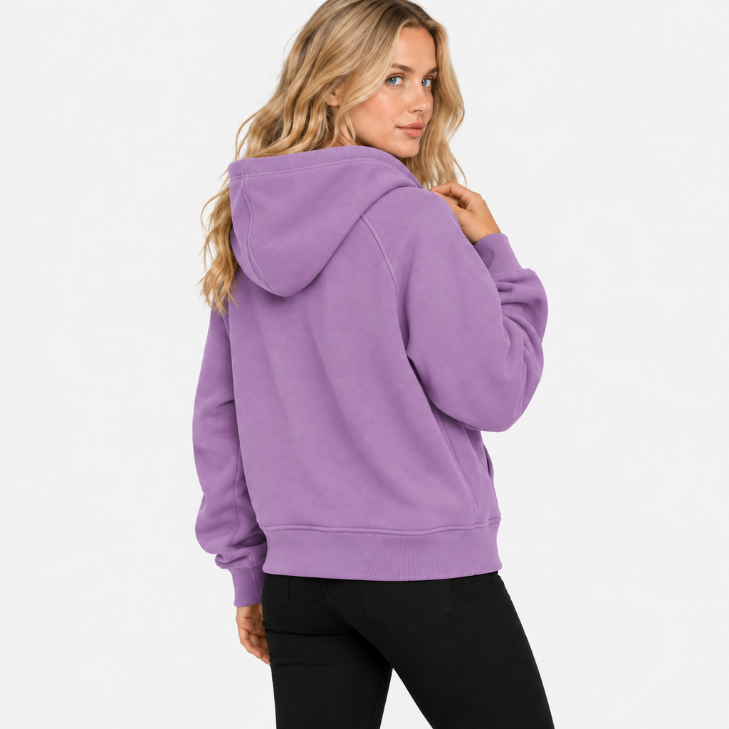 NAJAS | Men’s Hooded Sweater Warm Zip Pullover Casual Hoodie