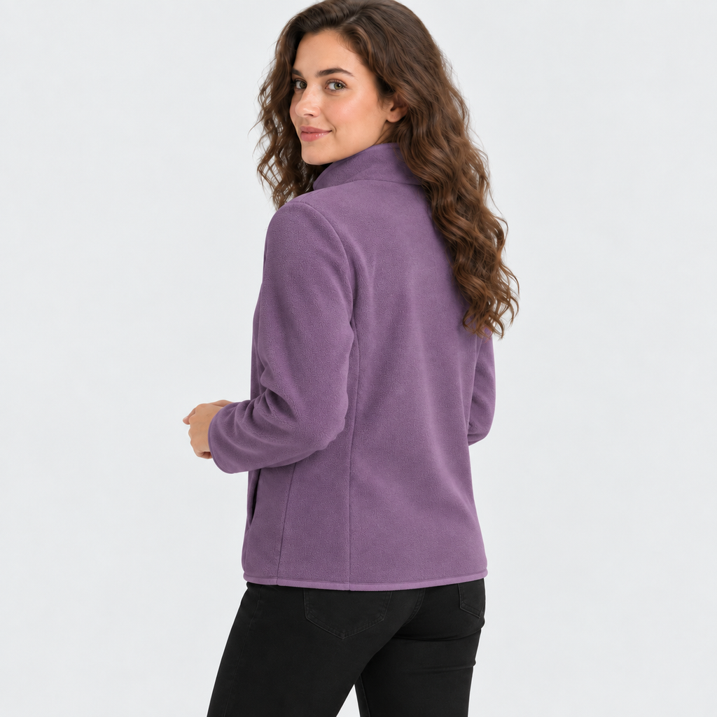 NAJAS | Women’s Fleece Jacket Double Layer Lined Warm Winter Outerwear