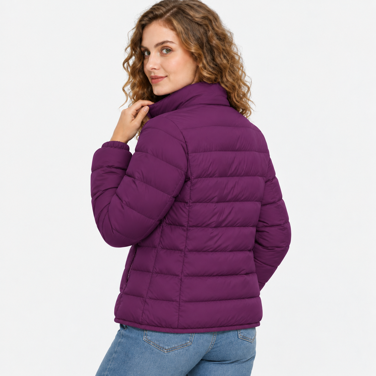 NAJAS | Women’s Puffer Jacket Slim Fit Warm Winter Korean Style Coat