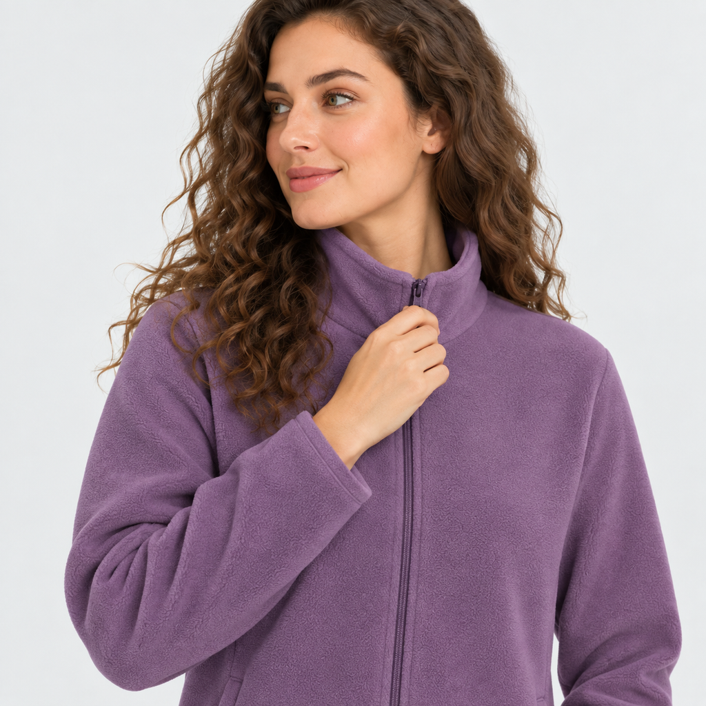 NAJAS | Women’s Fleece Jacket Double Layer Lined Warm Winter Outerwear