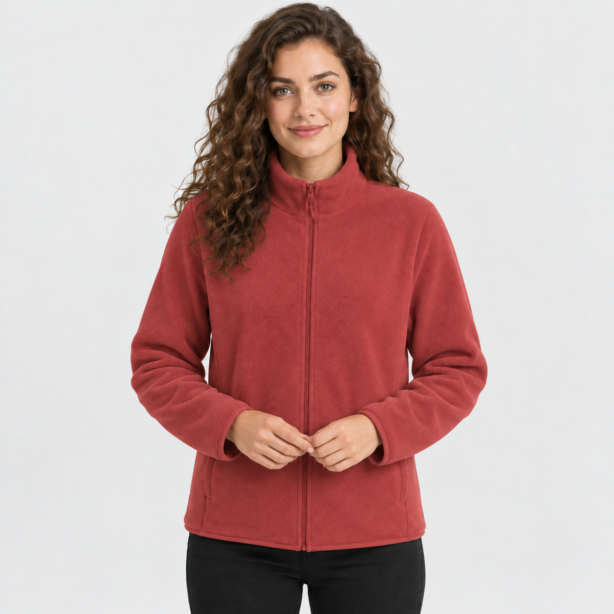 NAJAS | Women’s Fleece Jacket Double Layer Lined Warm Winter Outerwear