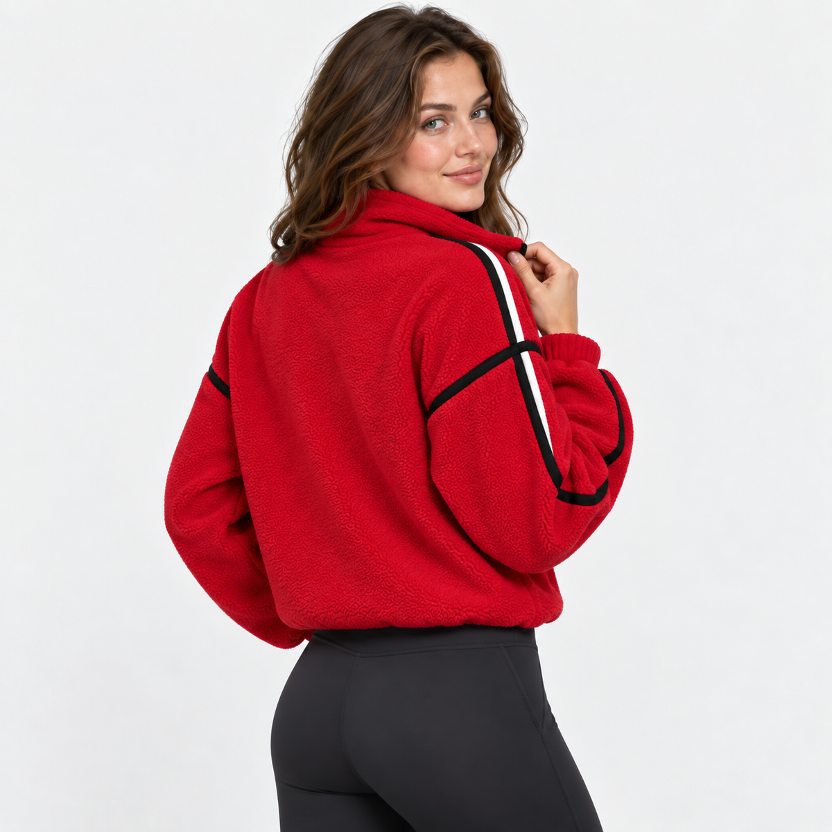 NAJAS | Women’s Fleece Jacket Warm Windproof Winter Outdoor Coat
