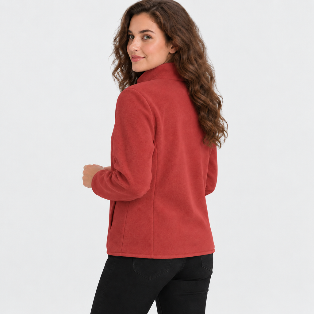 NAJAS | Women’s Fleece Jacket Double Layer Lined Warm Winter Outerwear