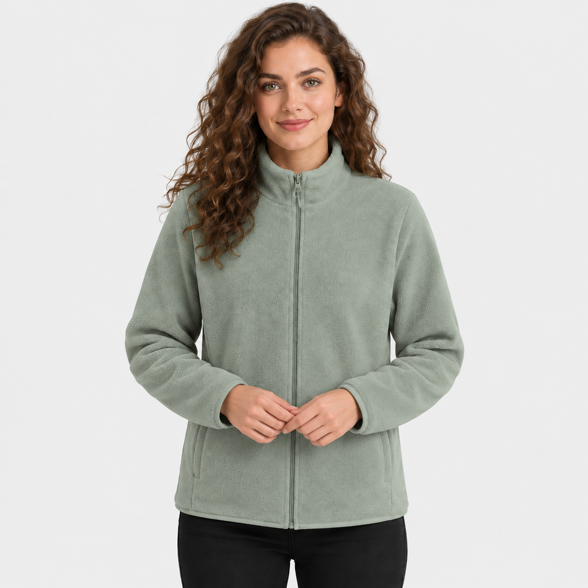 NAJAS | Women’s Fleece Jacket Double Layer Lined Warm Winter Outerwear