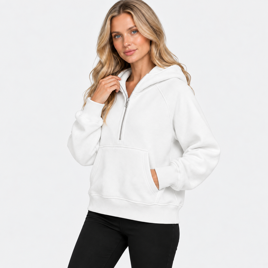 NAJAS | Men’s Hooded Sweater Warm Zip Pullover Casual Hoodie