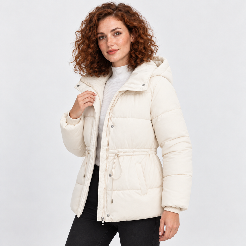 NAJAS | Women’s Cotton Padded Puffer Jacket Warm Winter Casual Coat