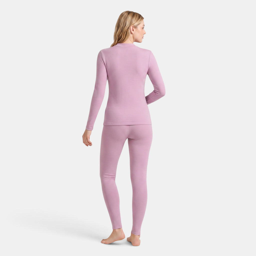 NAJAS | Women's Fleece-Lined Thermal Top and Leggings Set
