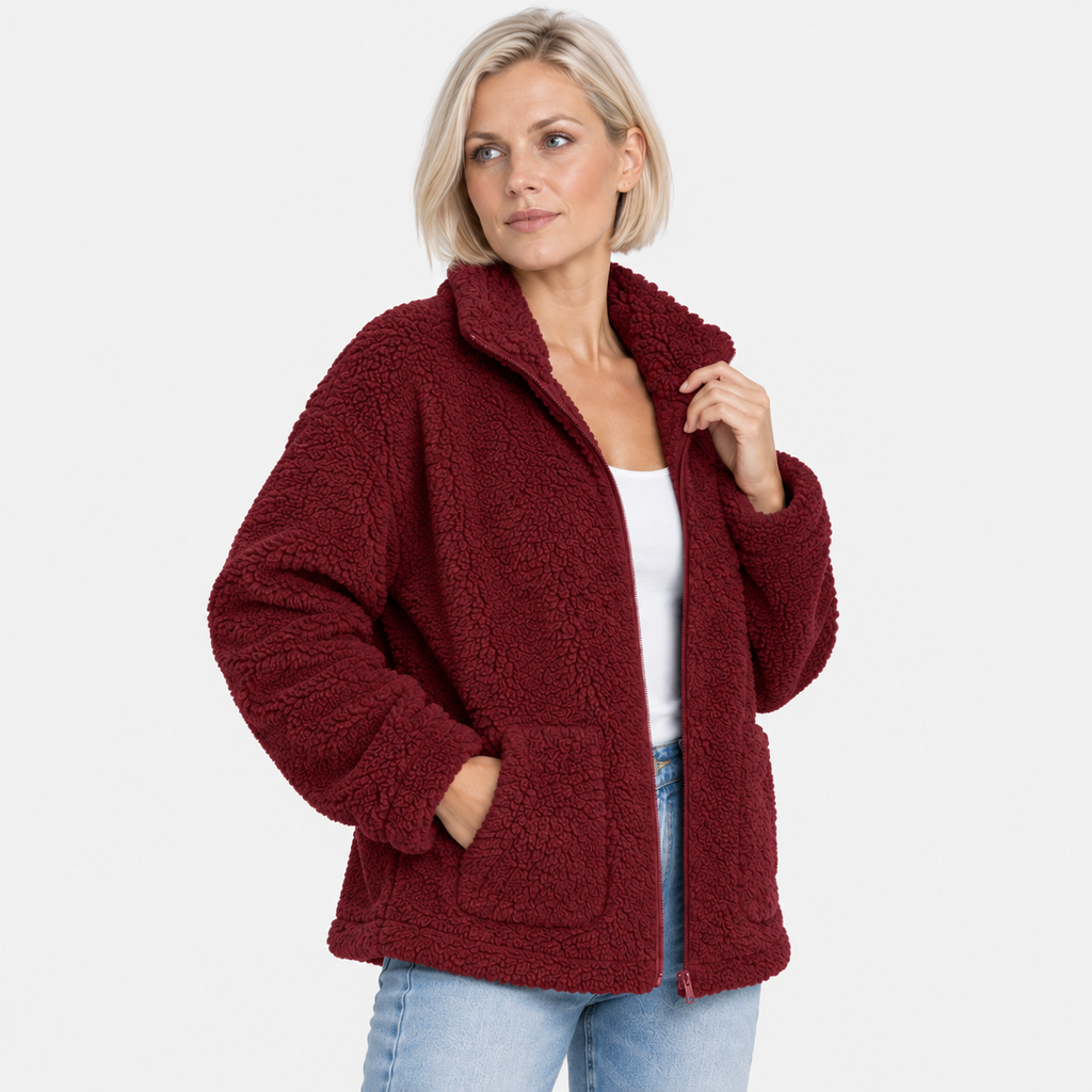 NAJAS | Women’s Fleece Lined Jacket Soft Cozy Fall Winter Coat